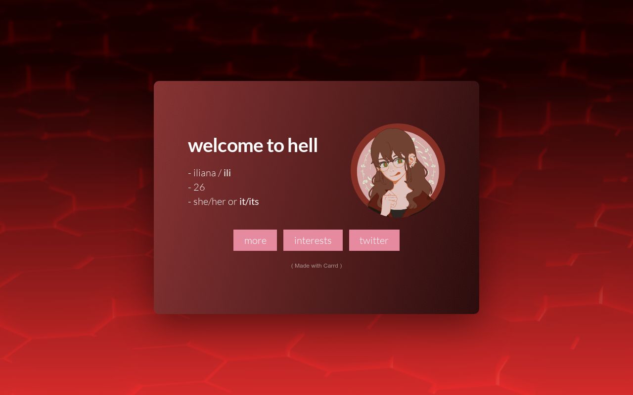 Carrd profile picture for @ili